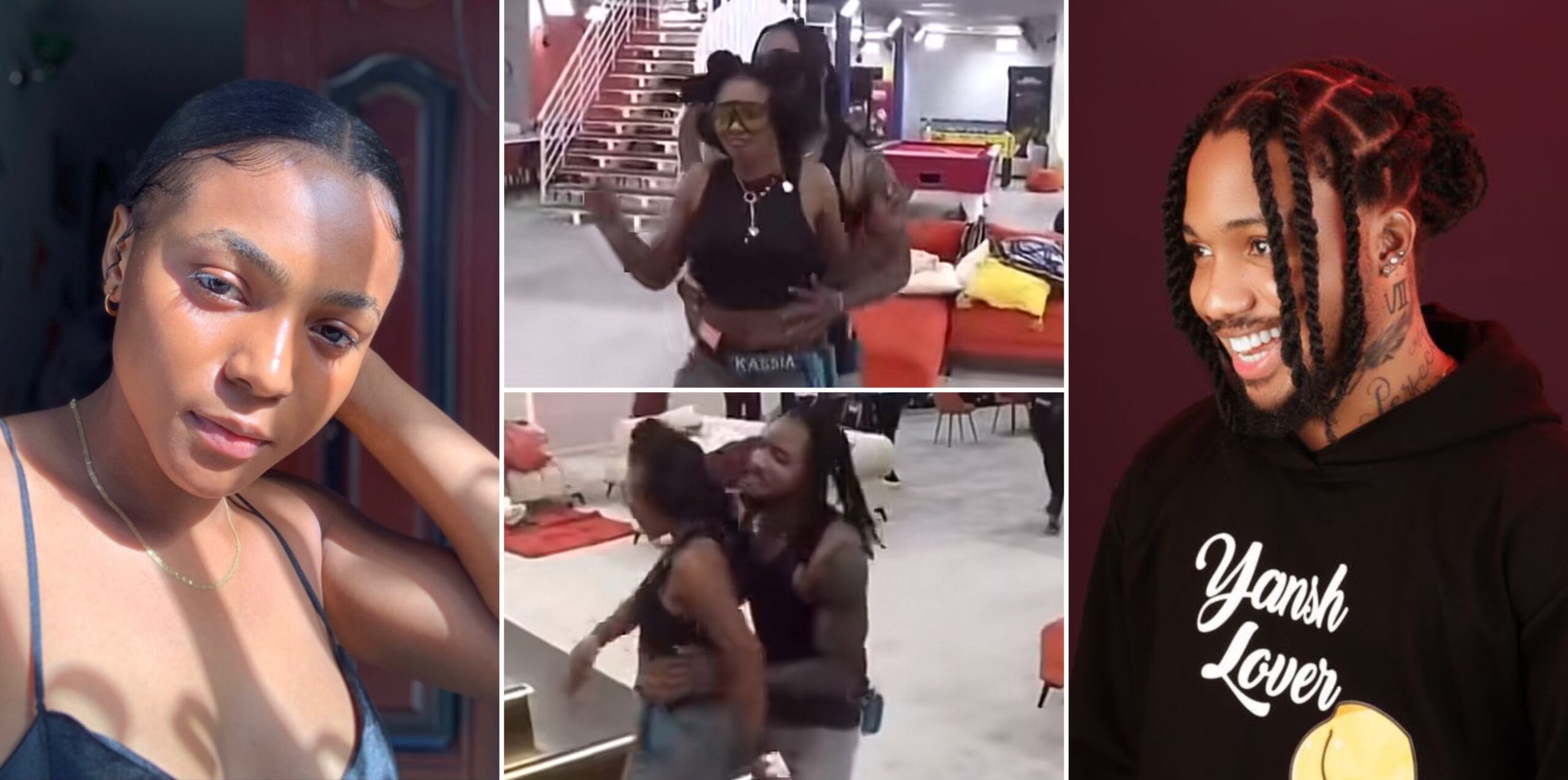 “I dey feel your prick” – Kassia screams in shock during flirty dance with Fairme [VIDEO]