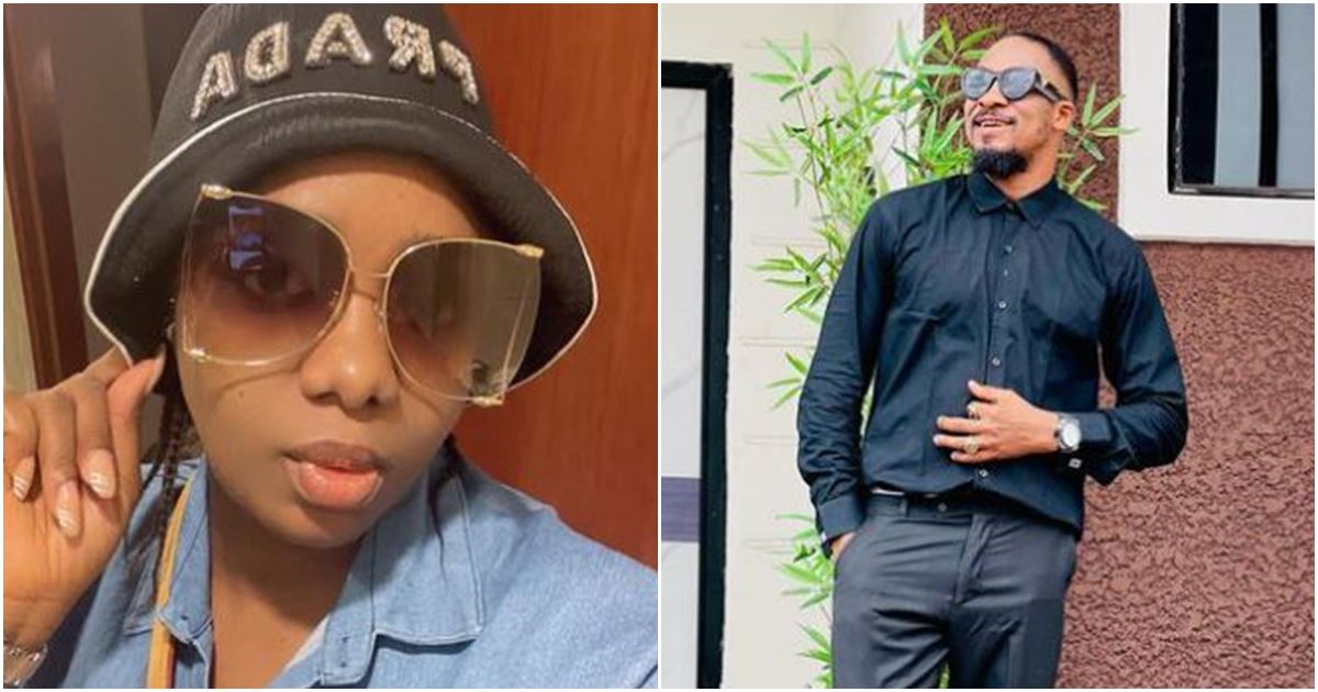 Adanma Luke replies to troll who cursed her baby over Jnr Pope’s death