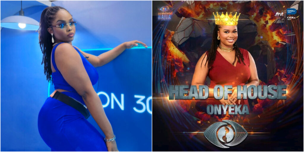 Onyeka makes BBNaija history as Season 9's first solo Head of House