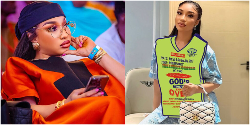 Tonto Dikeh reacts to online mockery of Lord’s Chosen church testimonies