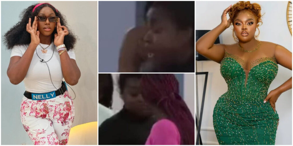 Chinwe and Nelly clash in the Big Brother house shortly after Chinwe's surprise return to the show