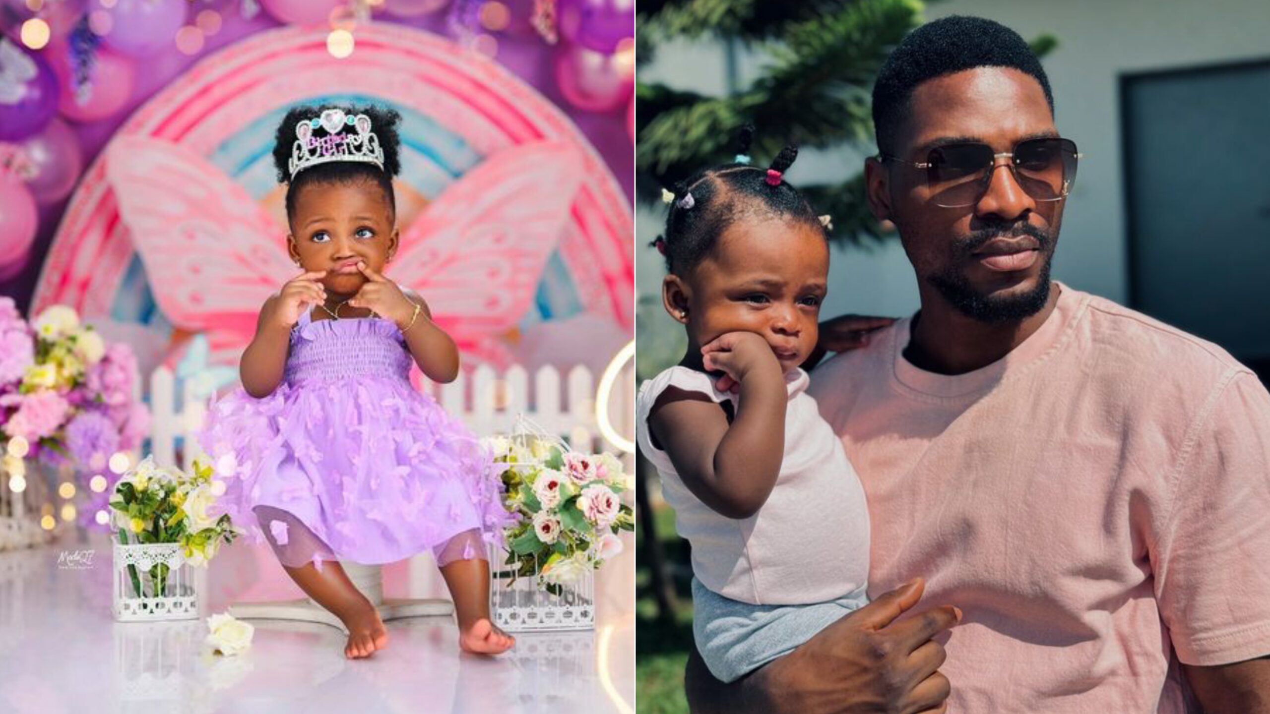 Tobi Bakre pens a sweet note to his daughter on her first birthday