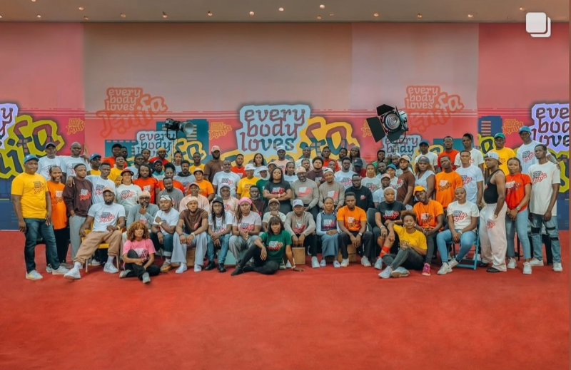 Funke Akindele thanks 175 crew members for their hard work on her new movie set for December release