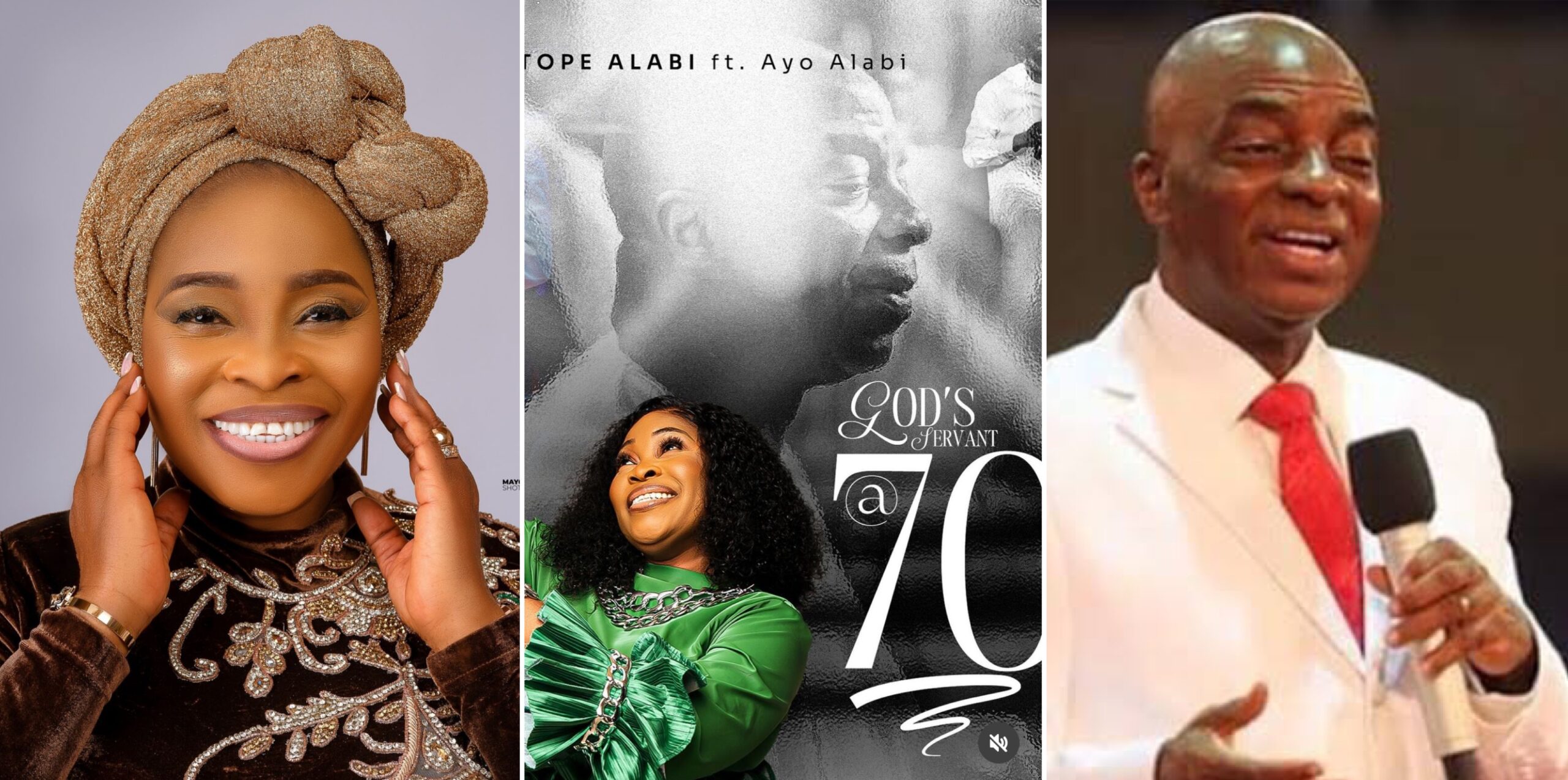 Tope Alabi releases new song to mark Bishop David Oyedepo’s 70th birthday