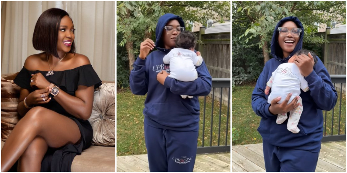 Omoni Oboli shares precious moments with her granddaughter