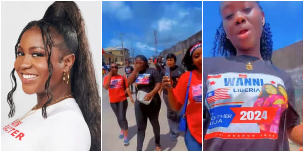 Wanni’s fans take over streets to rally votes ahead of BBNaija finale