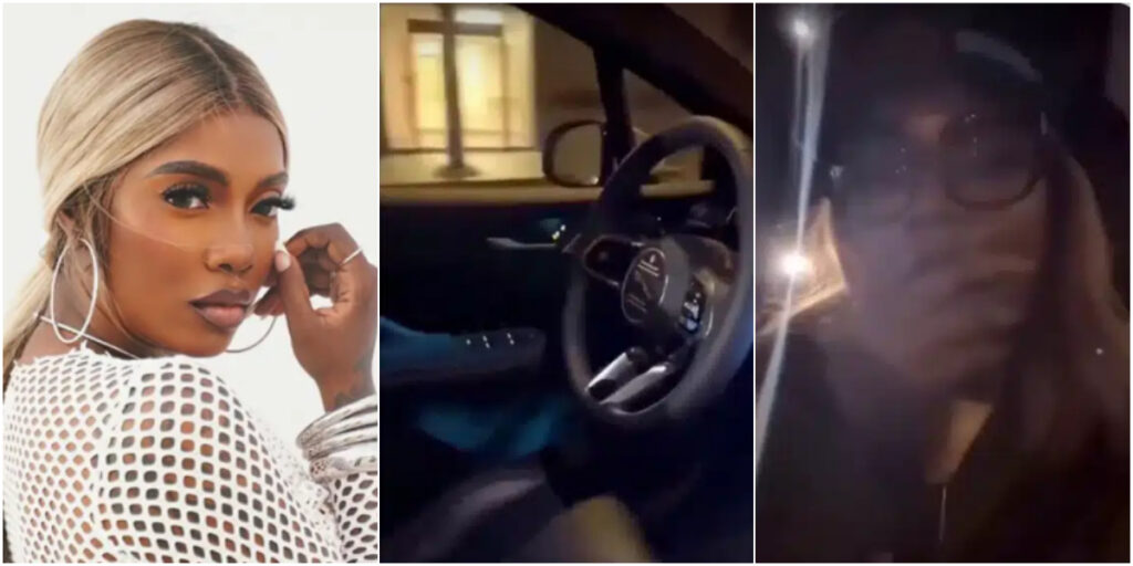 Tiwa Savage’s fun ride in a self-driving car goes viral