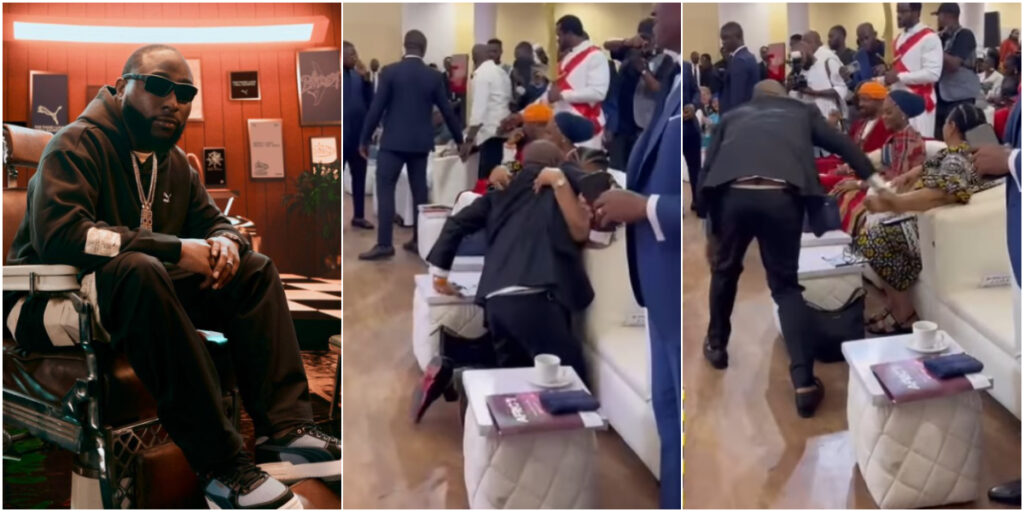 Video of Davido’s backside exposure at Abuja event causes buzz online