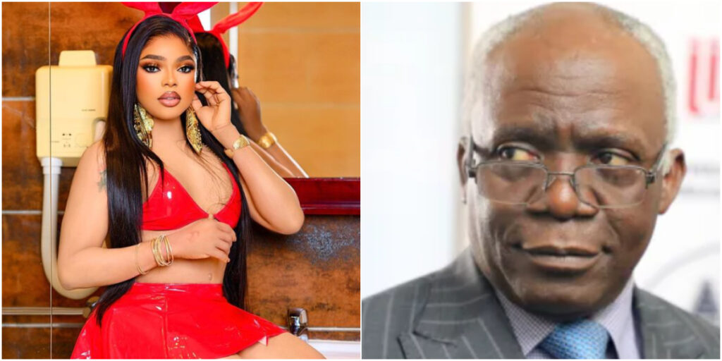 Bobrisky responds to Femi Falana's 12-hour ultimatum for apology