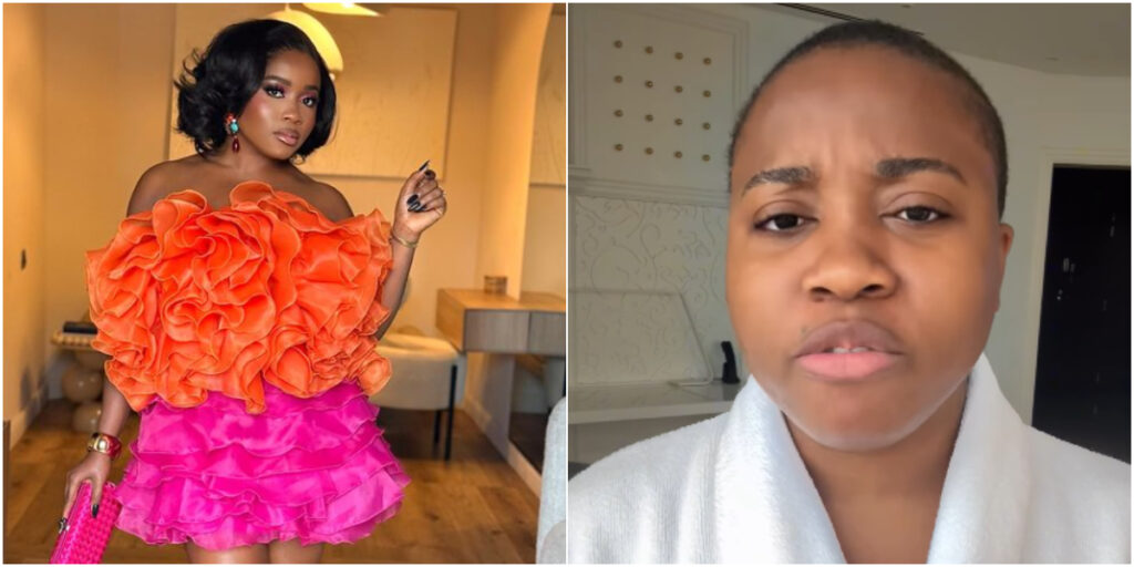 Veekee James teacts to troll who shamed her natural appearance