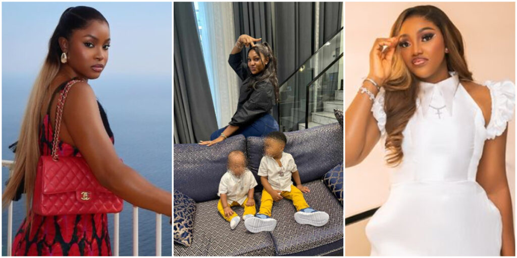 Bella Okagbue ridiculed online for her comment on Chomzy's stepson's photo