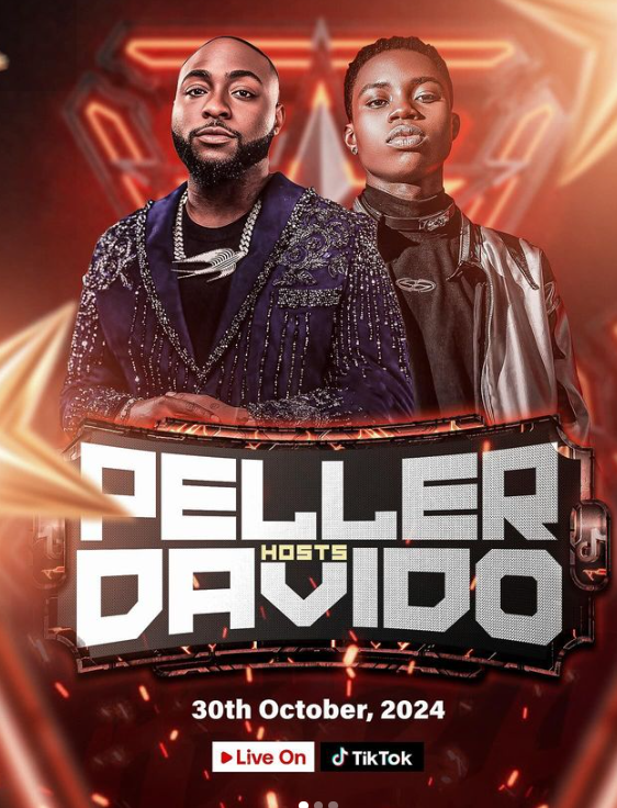 Peller announces date for his upcoming TikTok live session with Davido