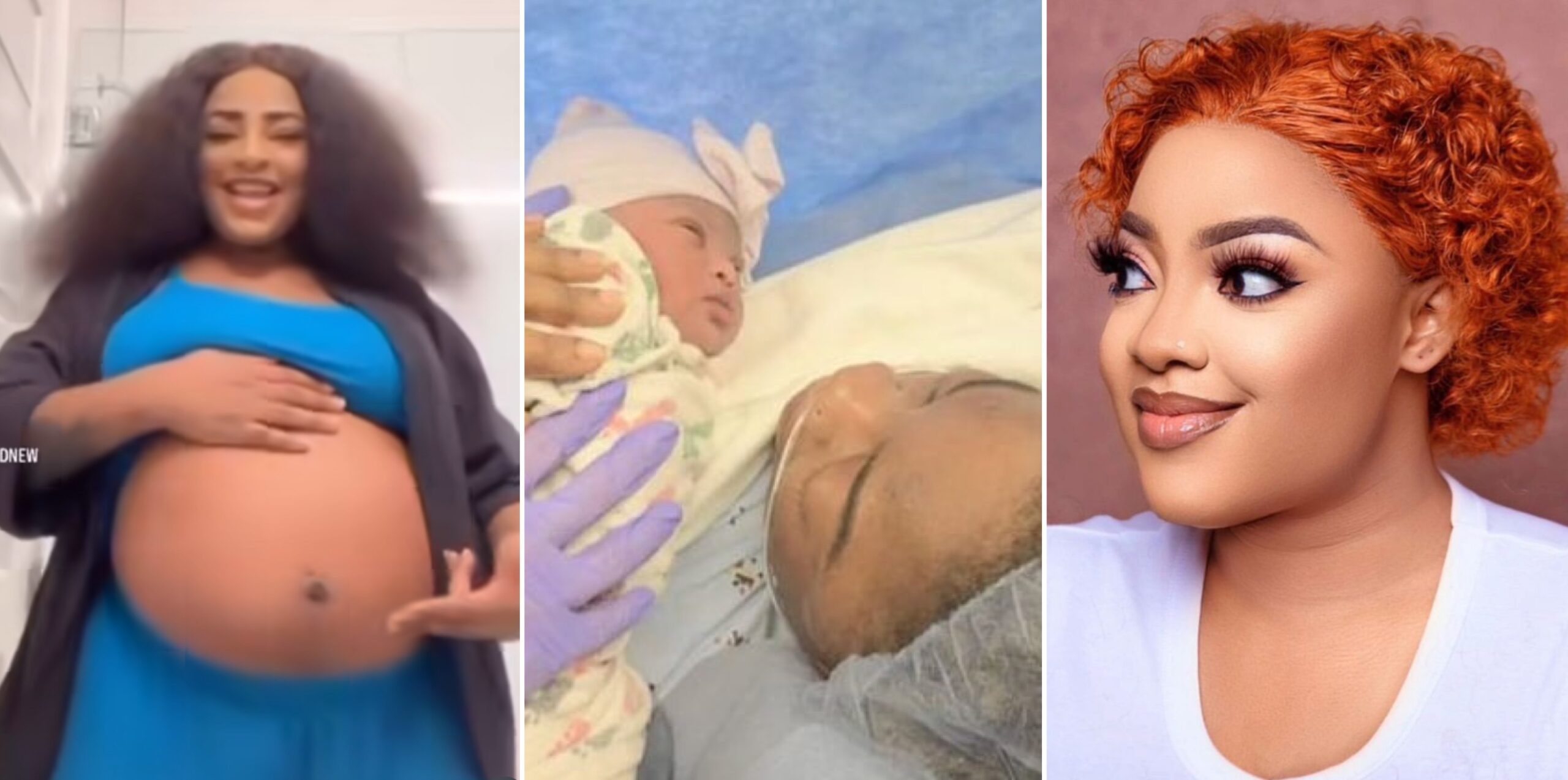 Sotayo Gaga welcomes baby girl, Funke Akindele, Femi Adebayo, others congratulate colleague