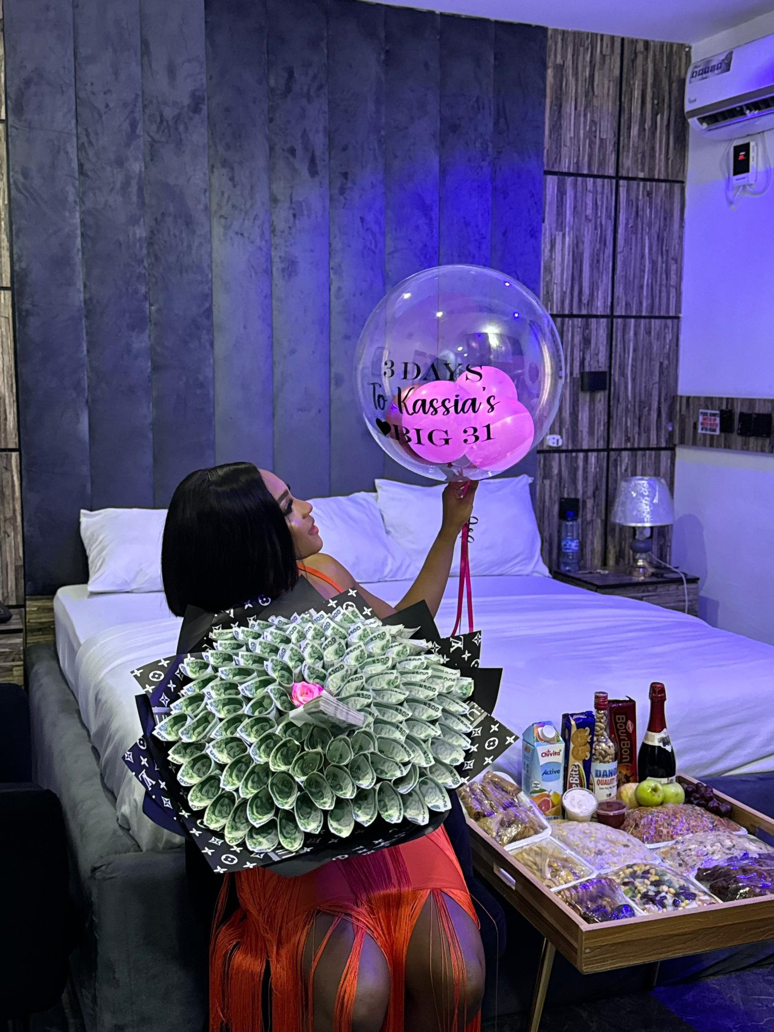 Fans surprise Kassia with cash gifts, others ahead of her 31st birthday