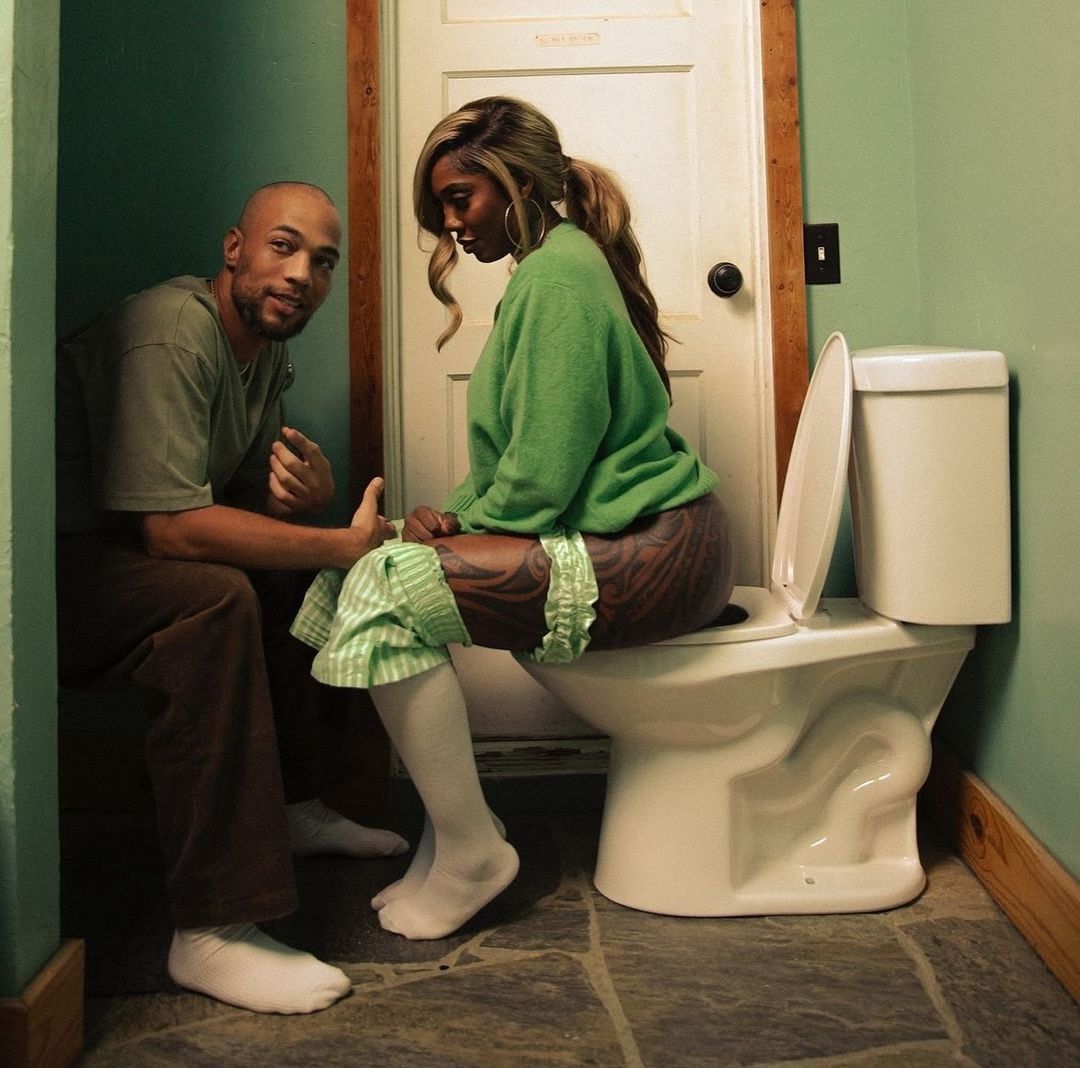 Viral photo of Tiwa Savage in toilet with man tears social media apart