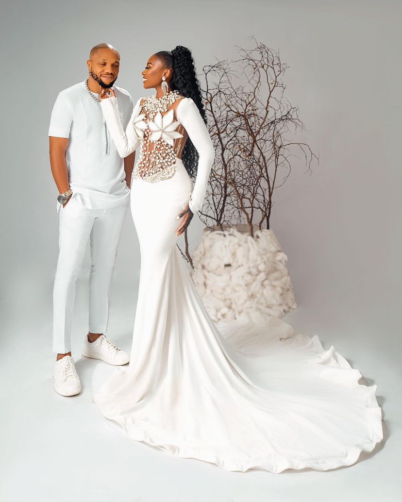 Charles Okocha set to walk down the aisle, shares stunning pre-wedding photos