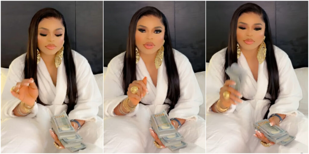 Bobrisky accused of renting dollars for social media showoff