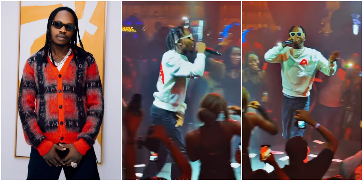 Naira Marley returns to stage after 2023 controversy, video goes viral