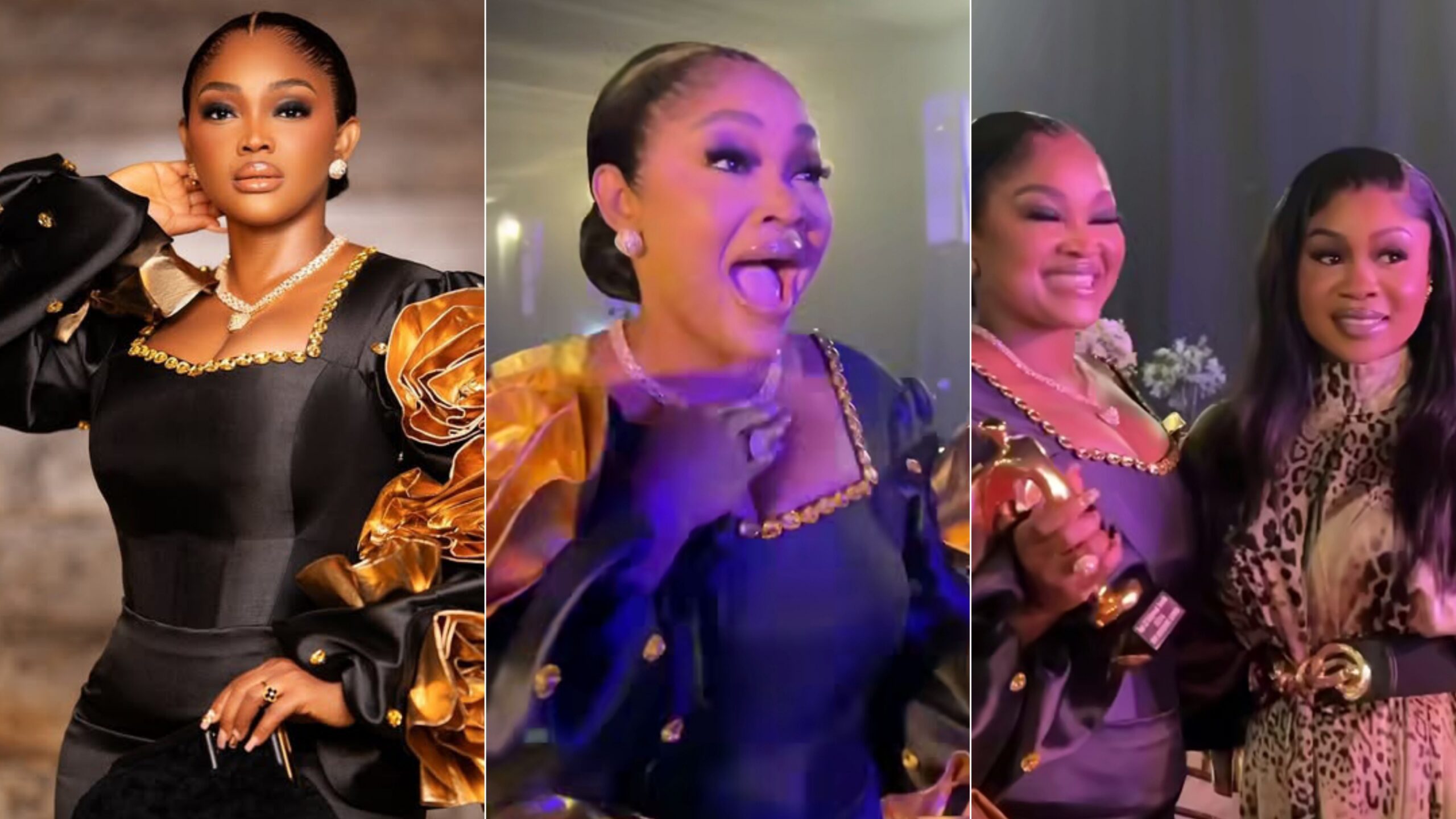 Actress Mercy Aigbe Beams With Joy as She wins at BON Awards