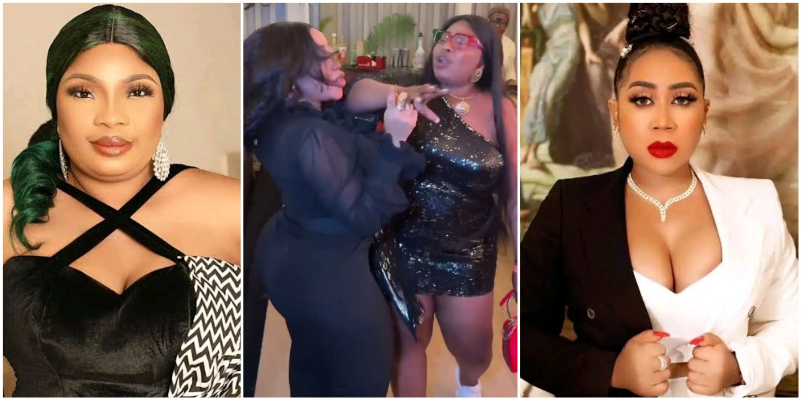 Laide Bakare and Moyo Lawal clash in viral video