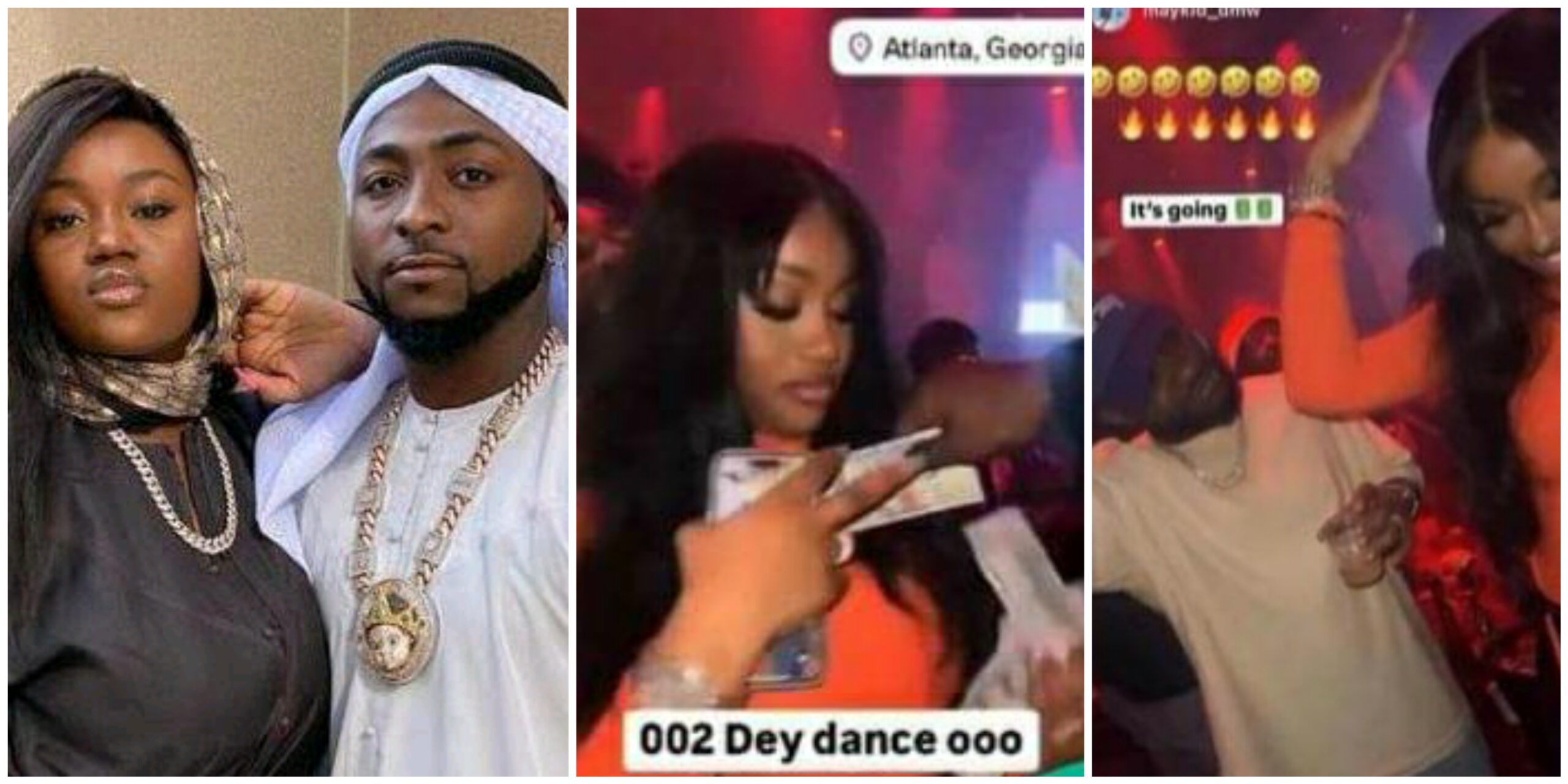 Chioma commands attention as Davido’s Atlanta birthday warm-up erupts in a cash spectacle (VIDEO)