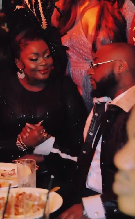 Davido and Eniola Badmus publicly reconcile after years of feud