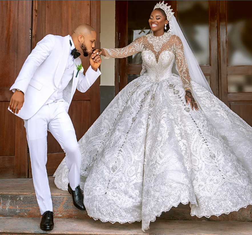 Charles Okocha rolls out wedding photos