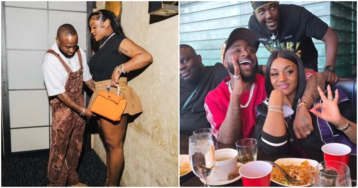 Adorable photos and videos as Davido, Chioma vacation in Las Vegas