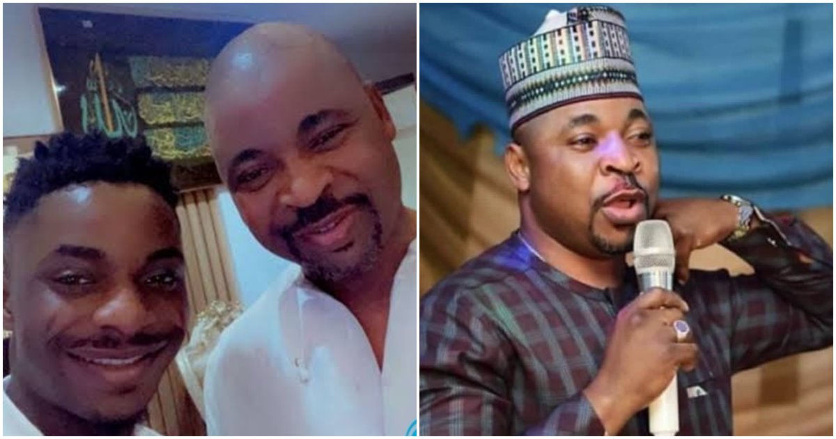 MC Oluomo’s son, King West stirs outrage over congratulatory message to dad after emerging as NURTW president