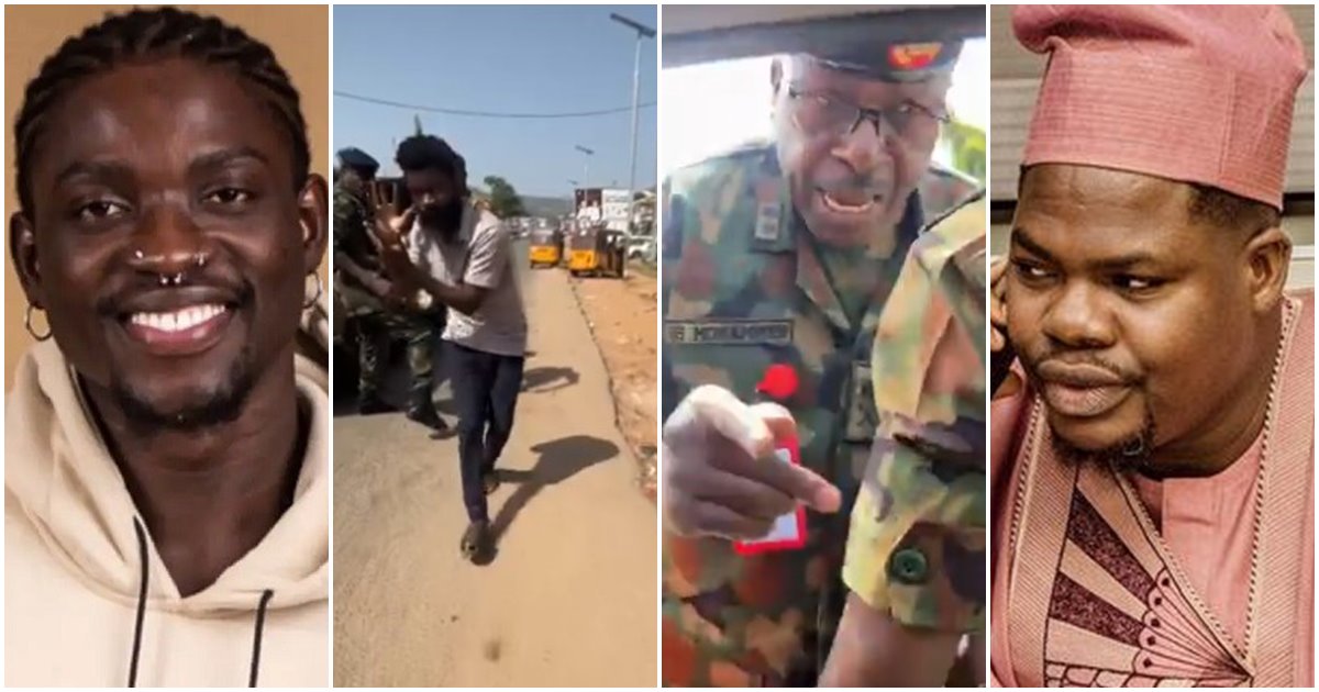 Verydarkman, Mr Macaroni, rage over viral video of military men brutally assaulting man