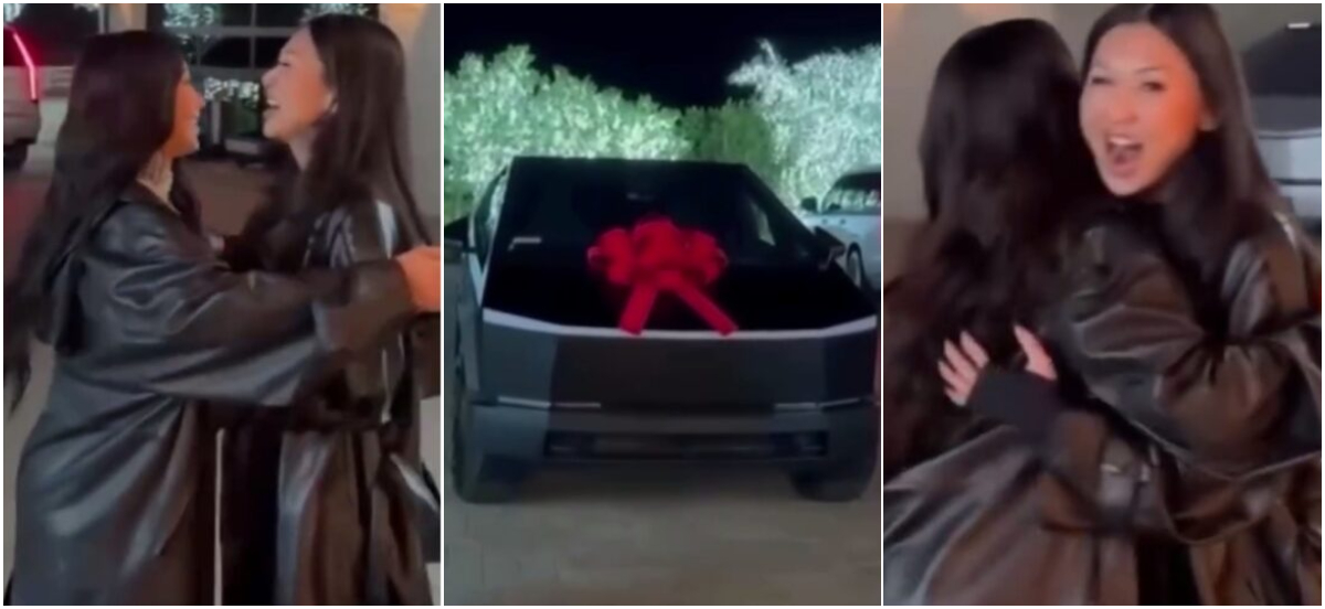 Kim Kardashian gifts best friend Cybertruck