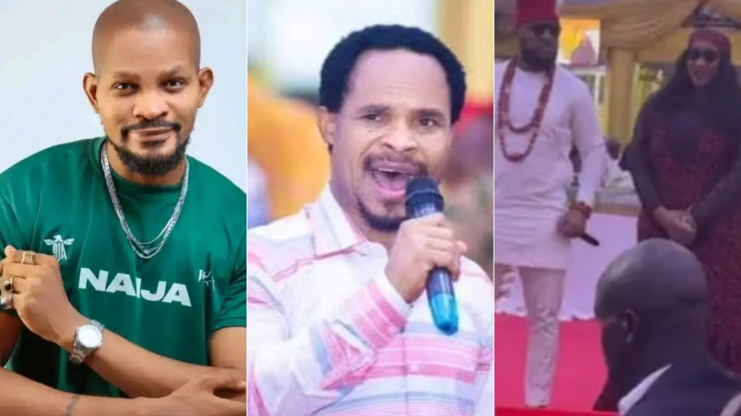 Uche Maduagwu blasts Prophet Odumeje over Yul Edochie & Judy