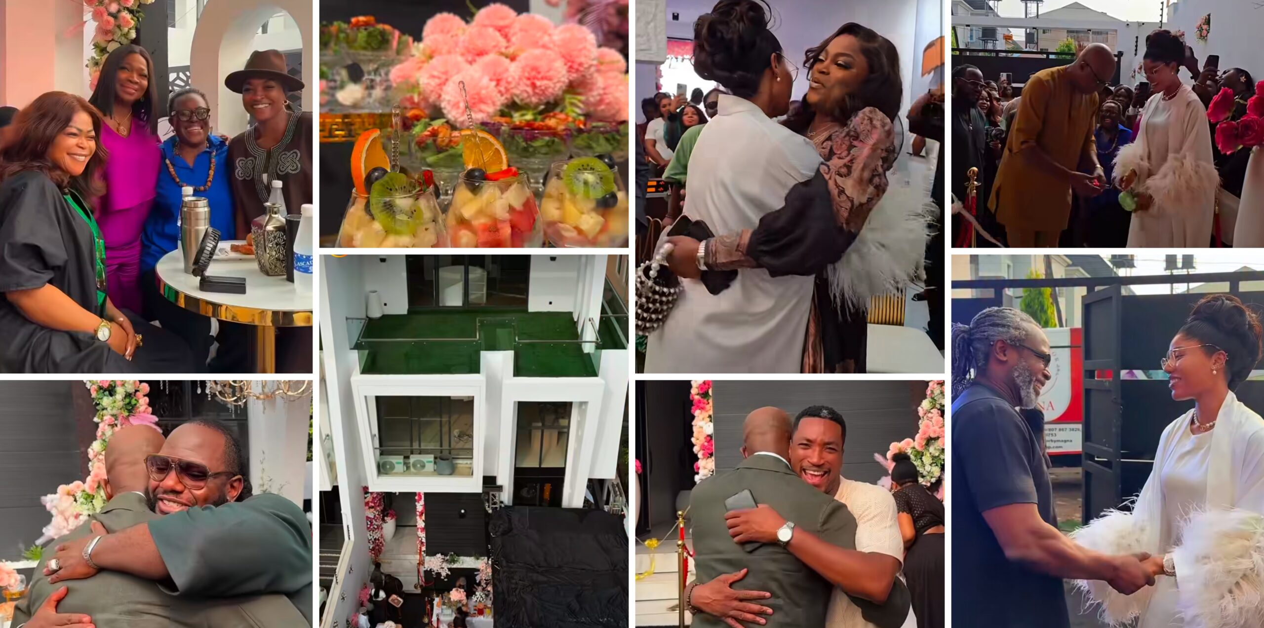 Actors turn up as Nancy Isime holds grand housewarming on 33rd birthday [VIDEO]