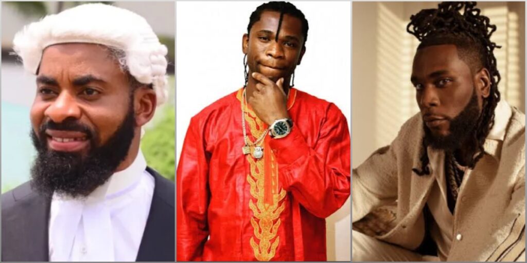 Deji Adeyanju accuses Burna Boy of oppressing Speed Darlington and