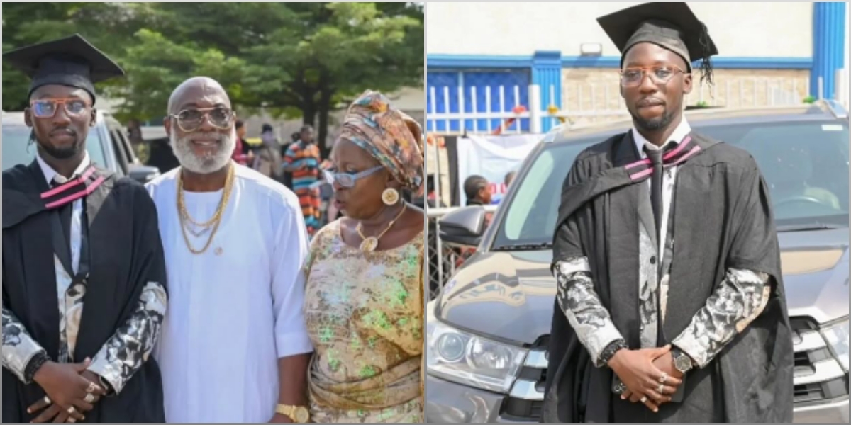 Jibola Dabo celebrate son’s graduation from University