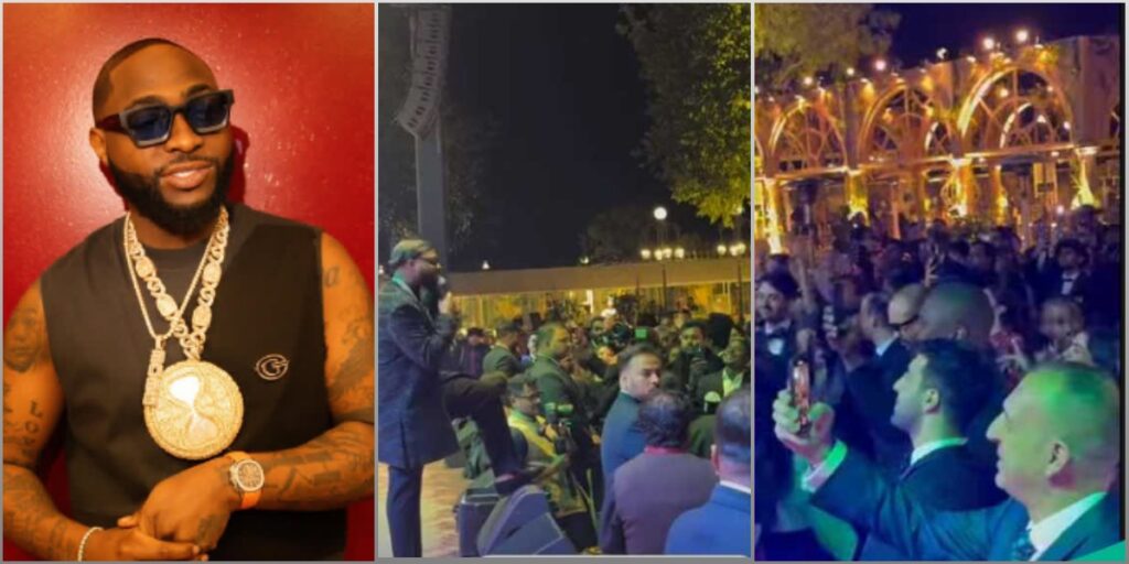 Davido performs at Indian wedding, wows guests