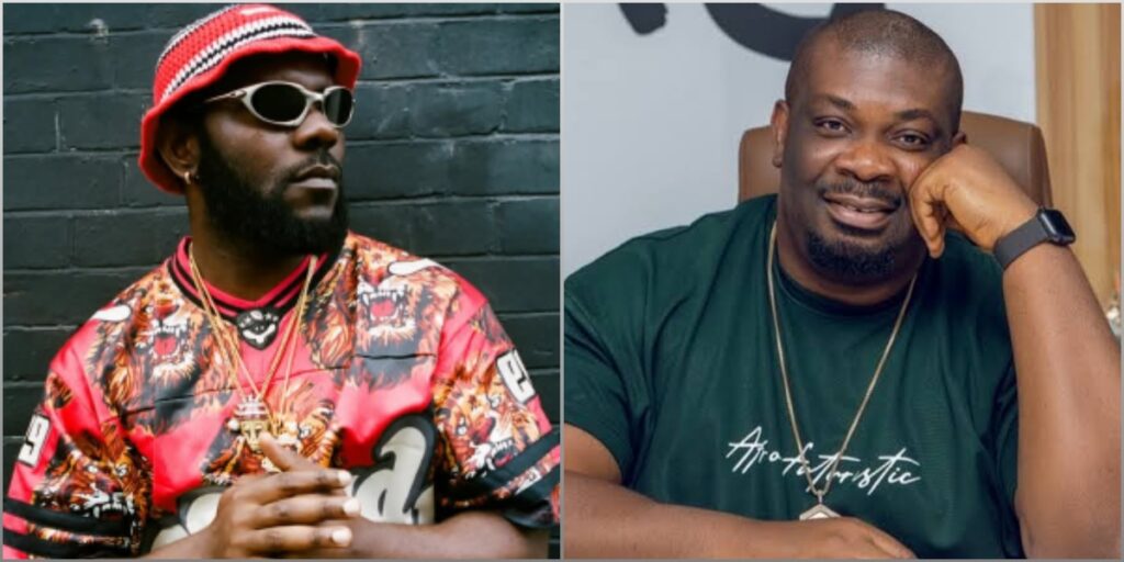 Don Jazzy surprises Odumodu Blvck with $10,000 cash gift