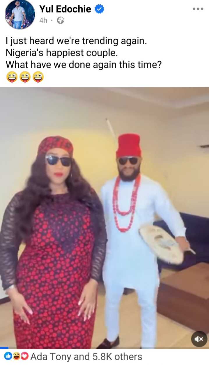 2face’s separation announcement linked to Yul Edochie’s recent marriage advice