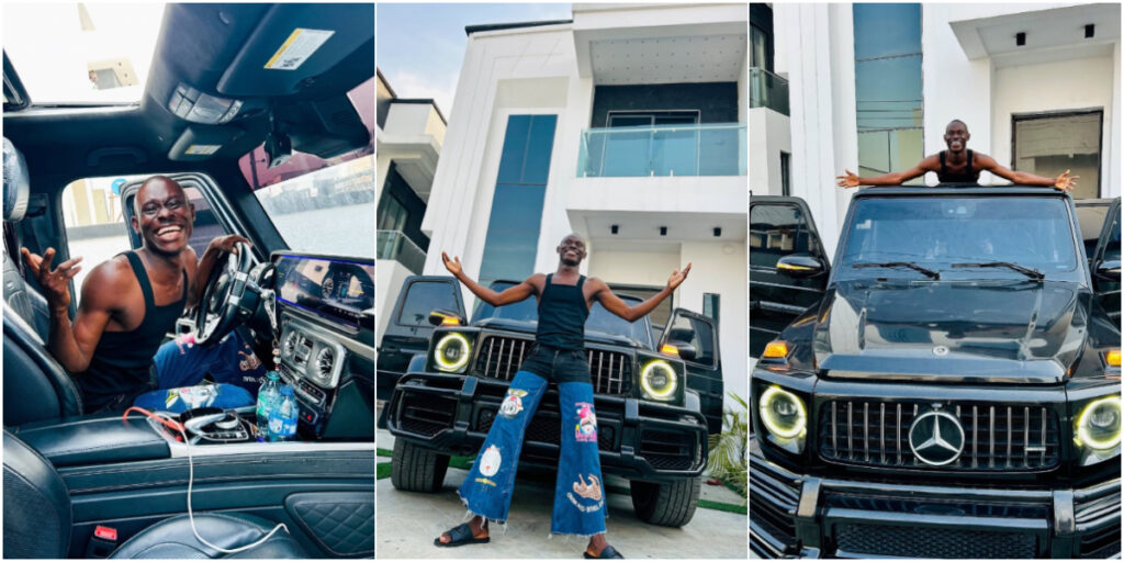 Geh Geh stirs reactions as he shows off on new G-Wagon