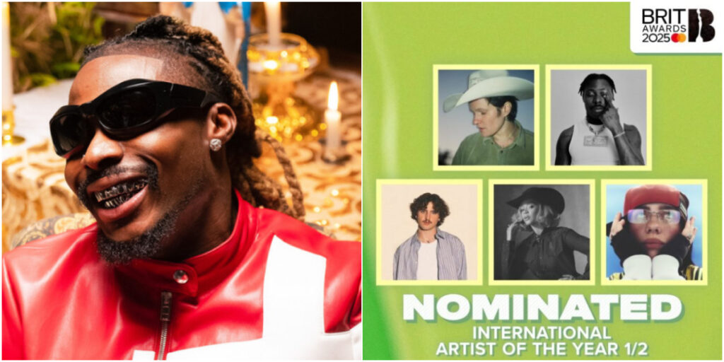 Asake becomes sole Nigerian nominee for Best International Act at 2025 Brit Awards