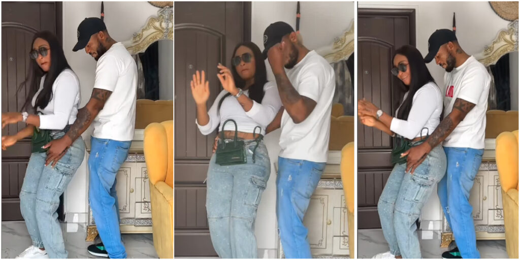 Blessing Okoro and IVD spark reactions with loved-up video