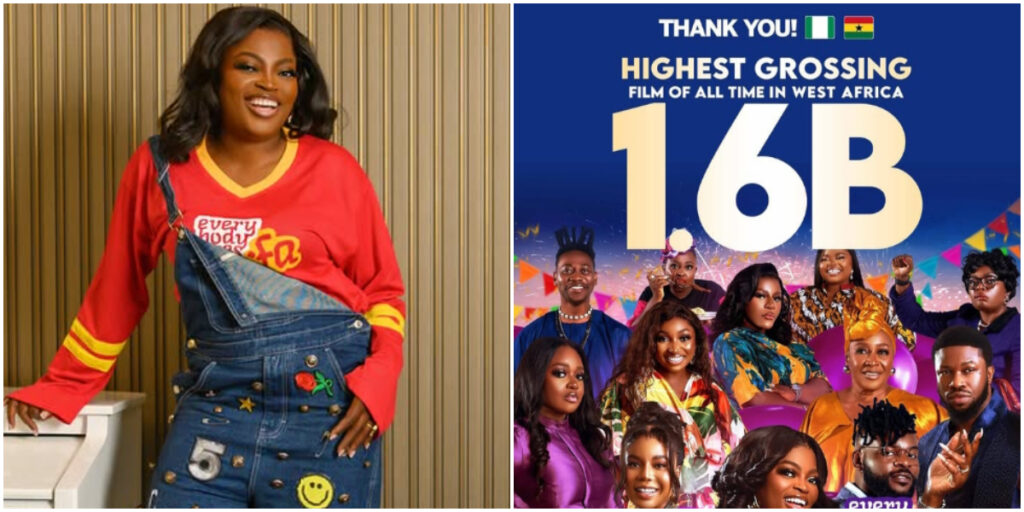 Funke Akindele's new movie hits N1.6 billion at box office