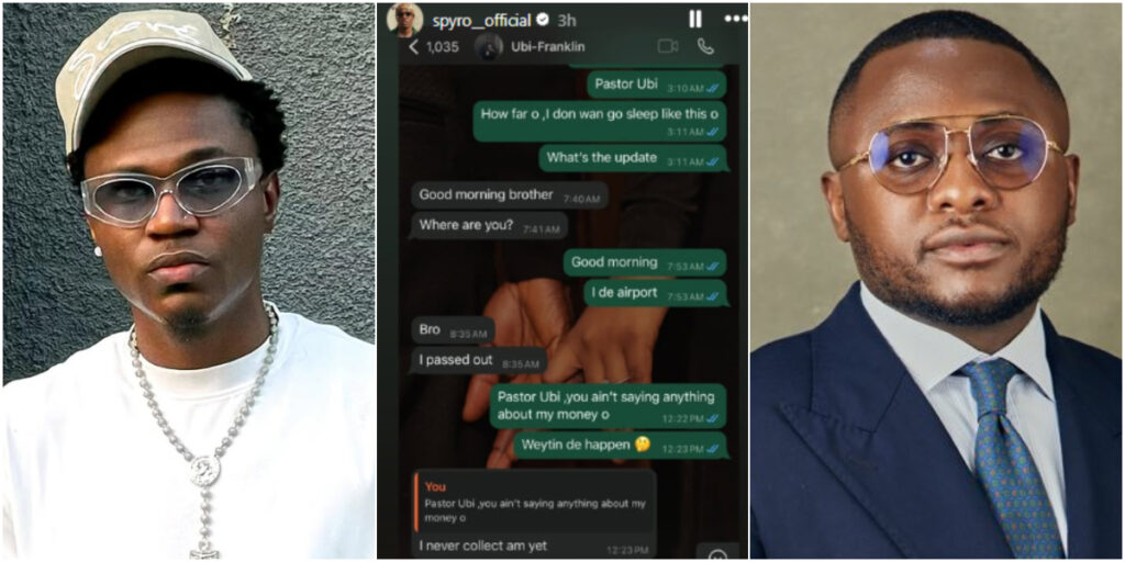 Spyro denies owing Ubi Franklin N10.5m, posts evidence online