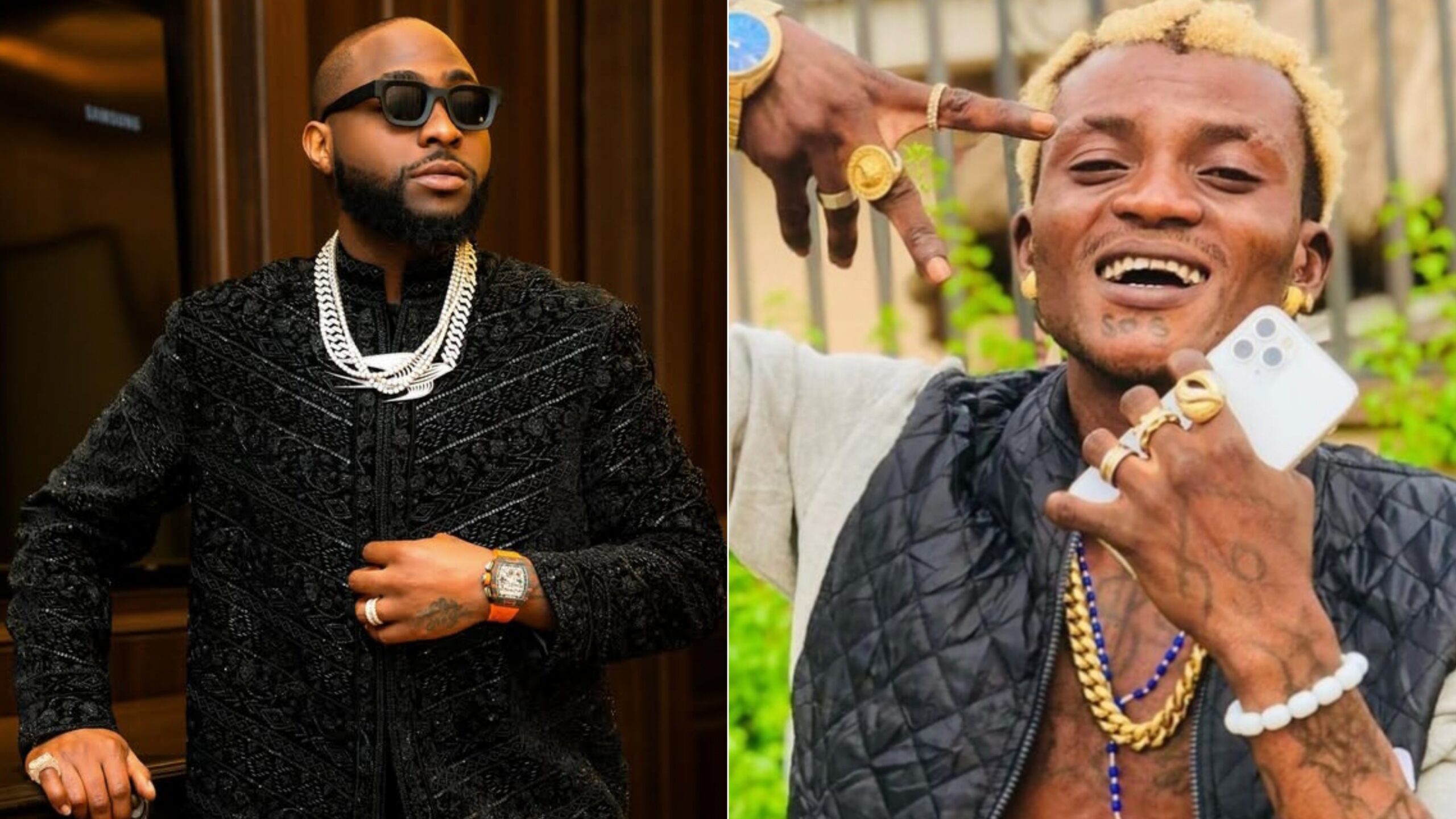 Portable Accuses Davido of Living a “Fake Life”