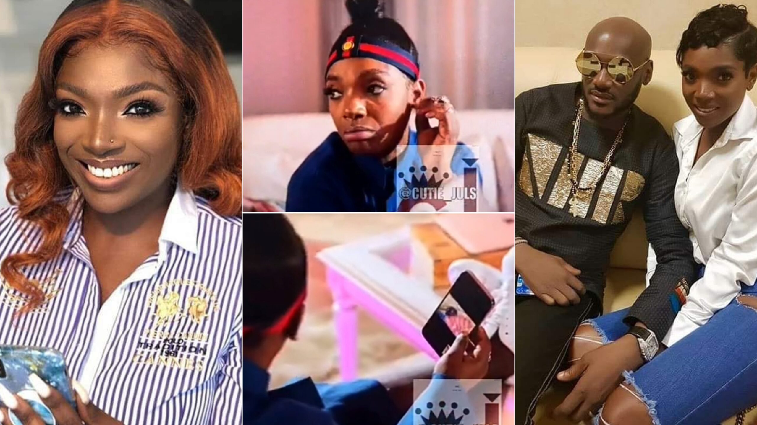 reactions trail video of Annie Idibia’s behavior as she vents to 2baba