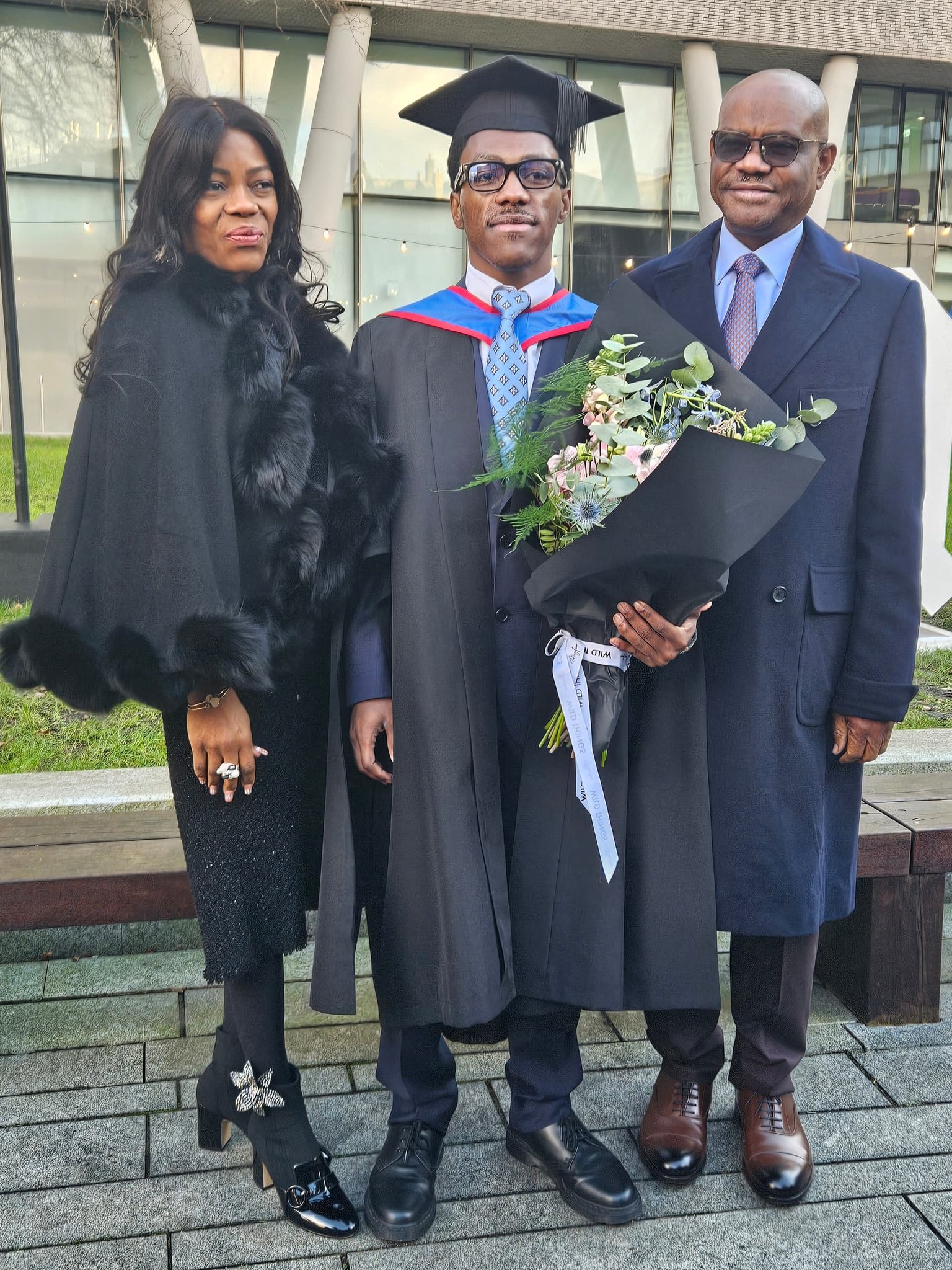 Wike’s son bags Master of Laws from UK University