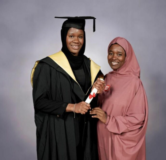 Aisha Yesufu celebrates graduation of her last child