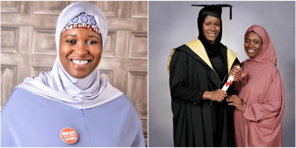 Aisha Yesufu celebrates graduation of her last child