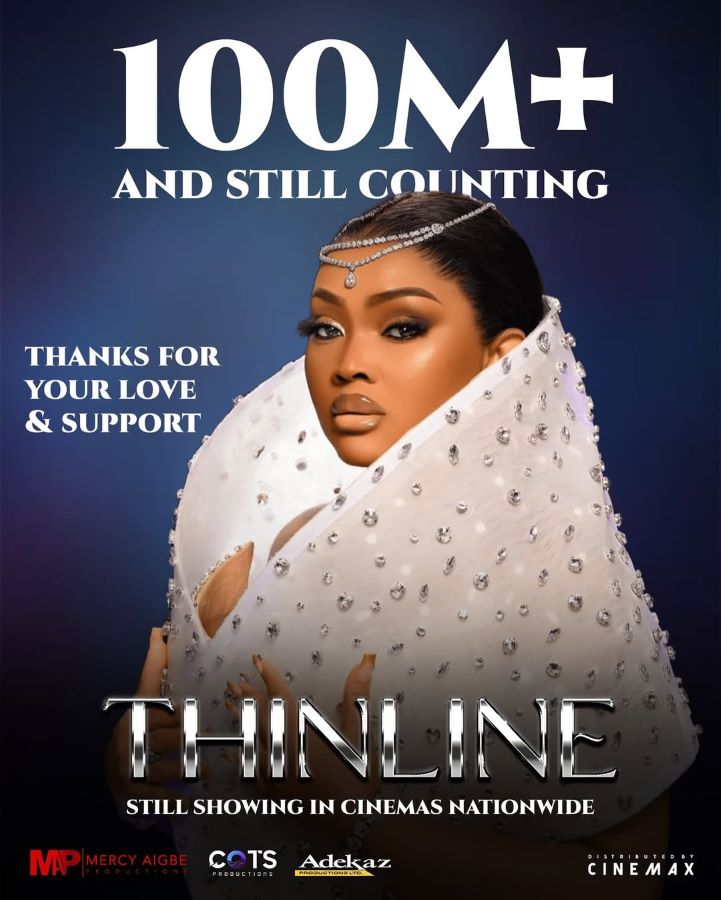 Mercy Aigbe’s Thinline rakes in ₦100 million at box office