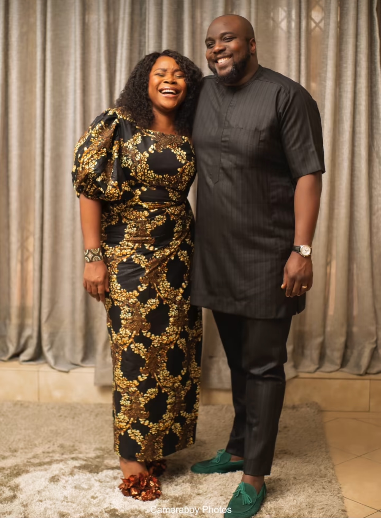 Omawumi and hubby mark 10th wedding anniversary